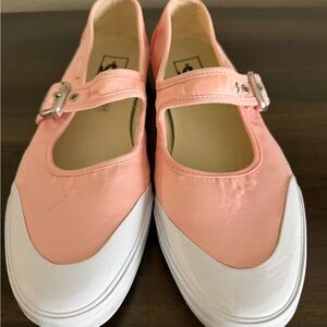 Vans Pink Mary Jane Sneakers